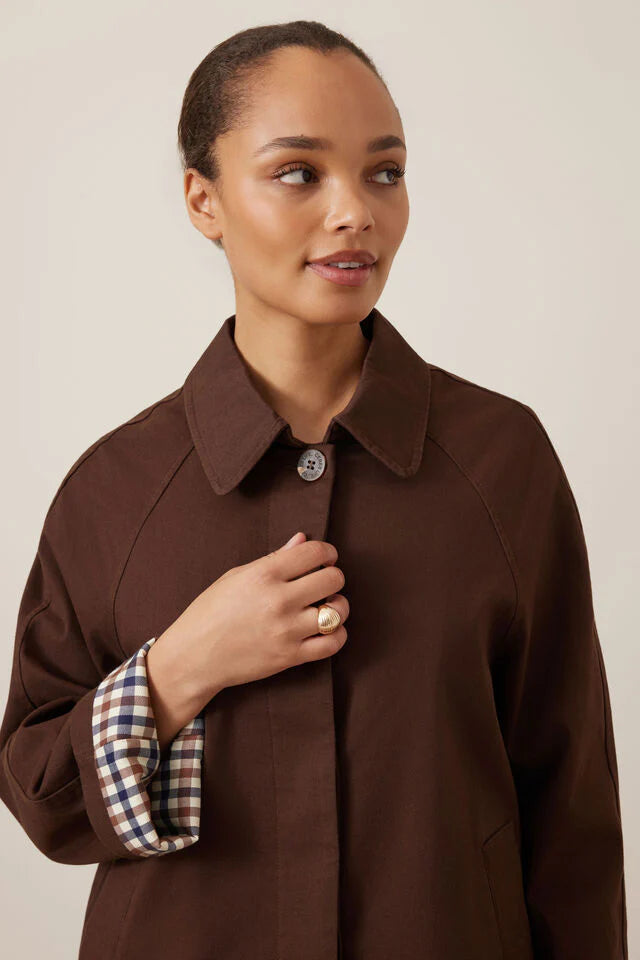 Pia Coat Chocolate