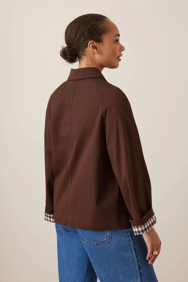 Pia Coat Chocolate