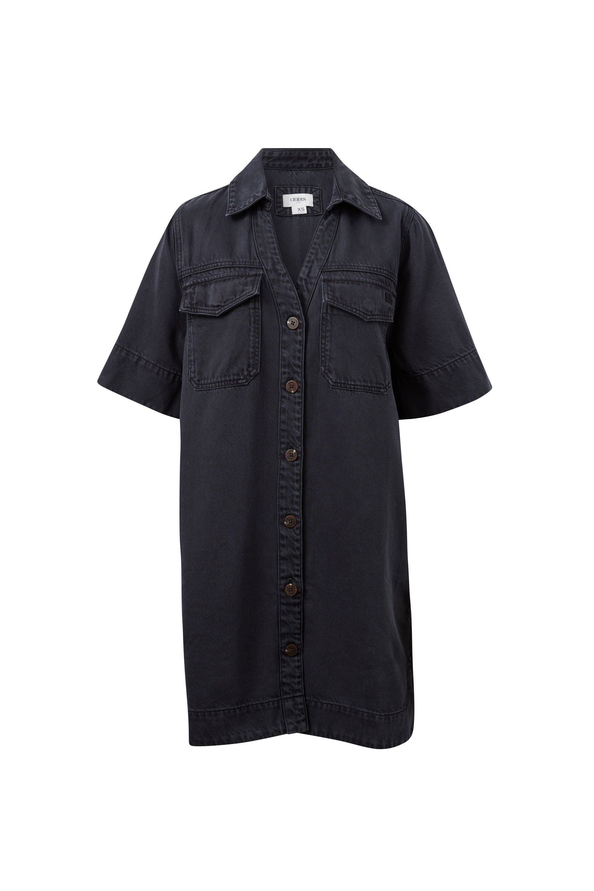 Bonnie Relaxed Shirt Dress