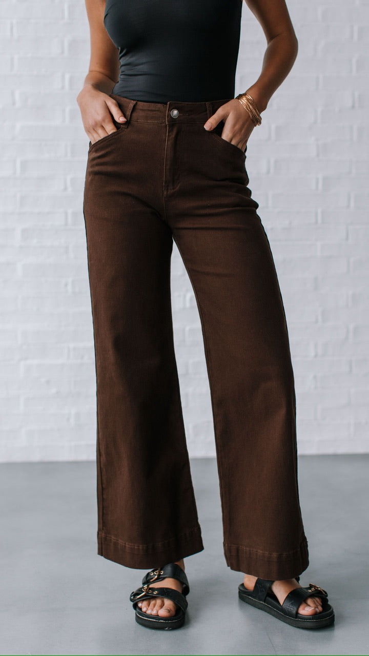 CD Choc Straight Leg Jean