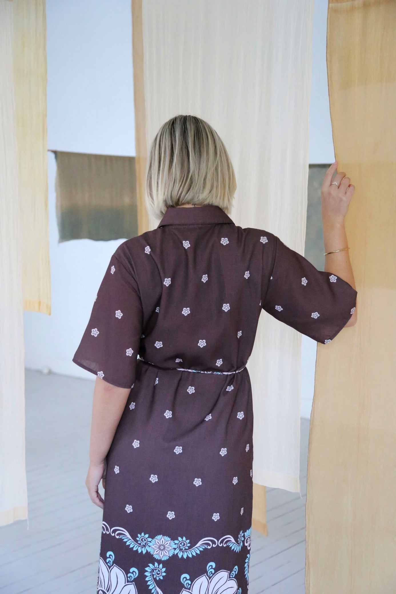 Elenor Dress Chocolate