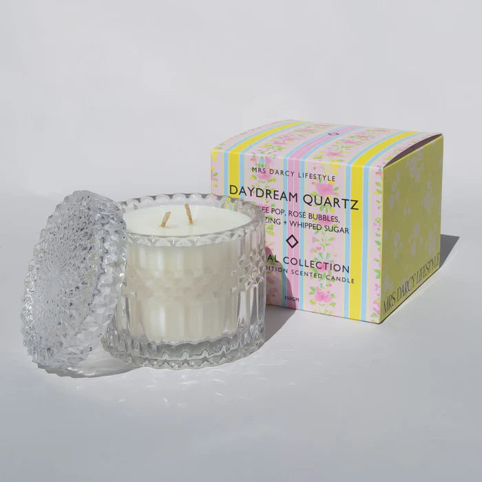 Mrs Darcy Large Crystal Candle