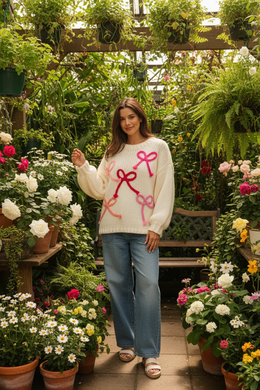 Bow Knit Jumper