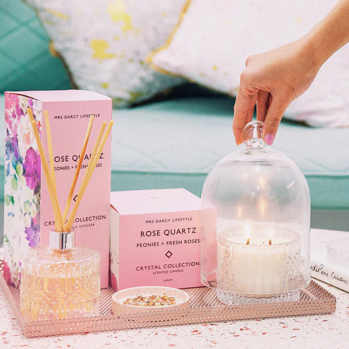 Mrs Darcy Large Crystal Candle