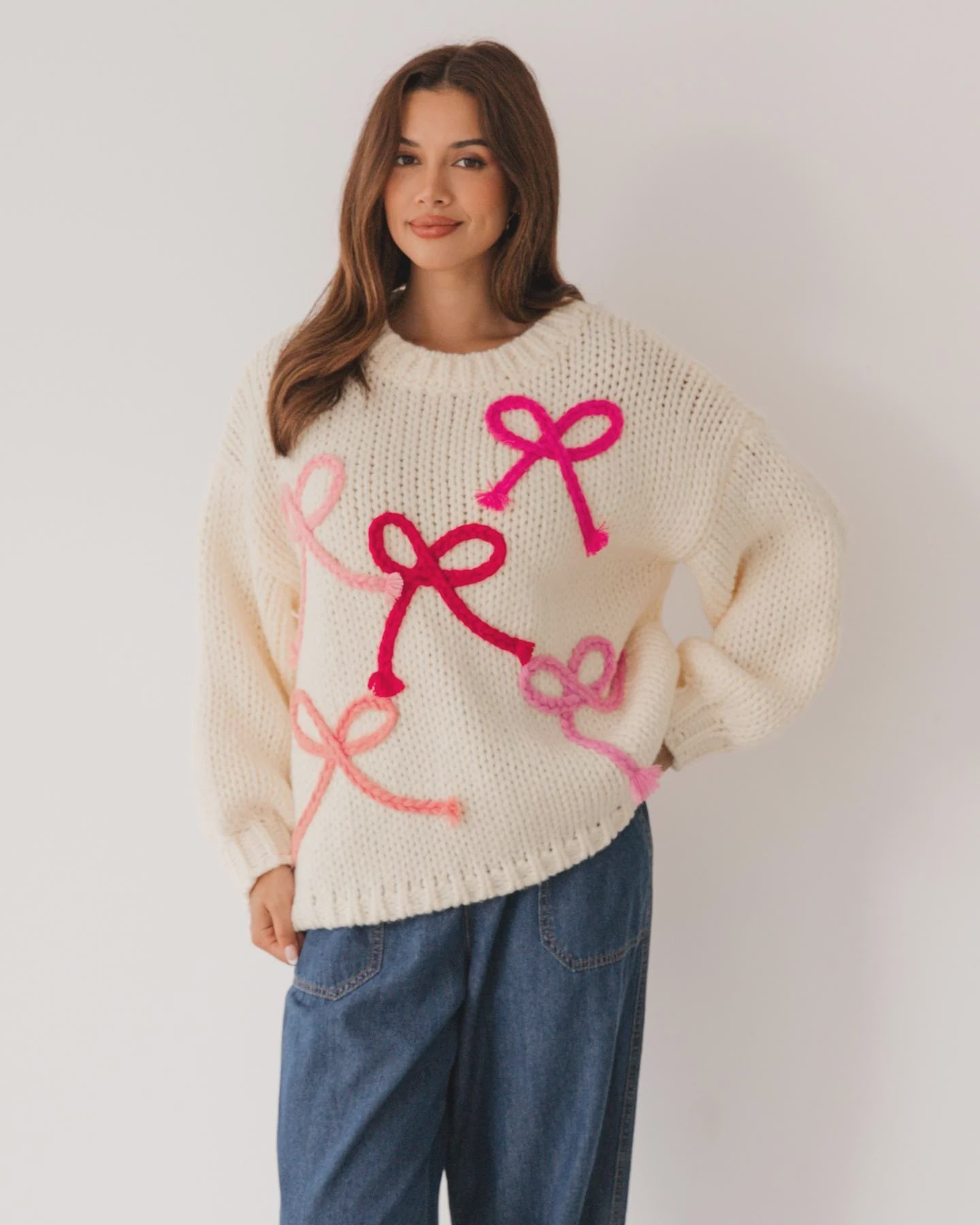 Bow Knit Jumper