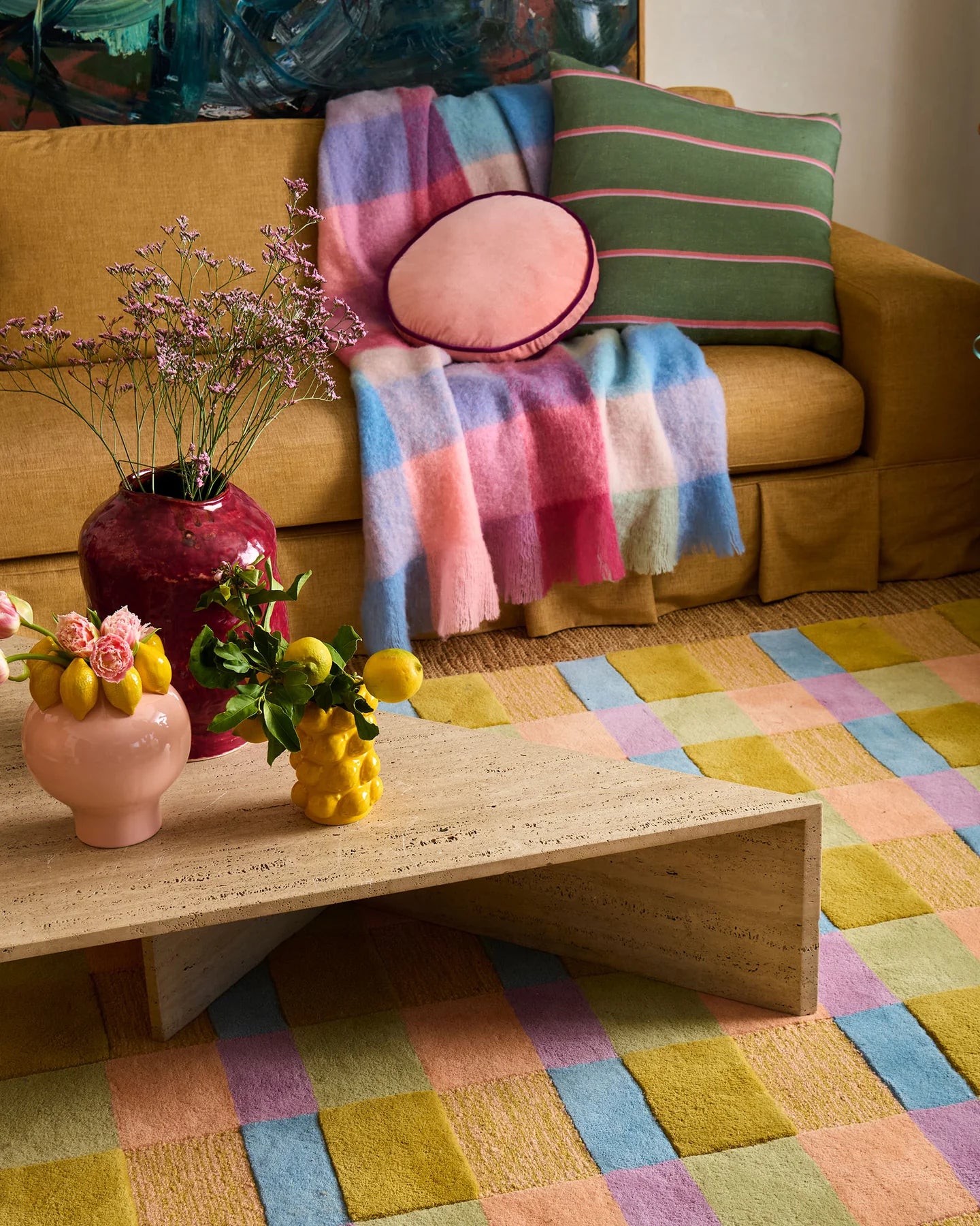 Candy Clouds Cosy Blanket