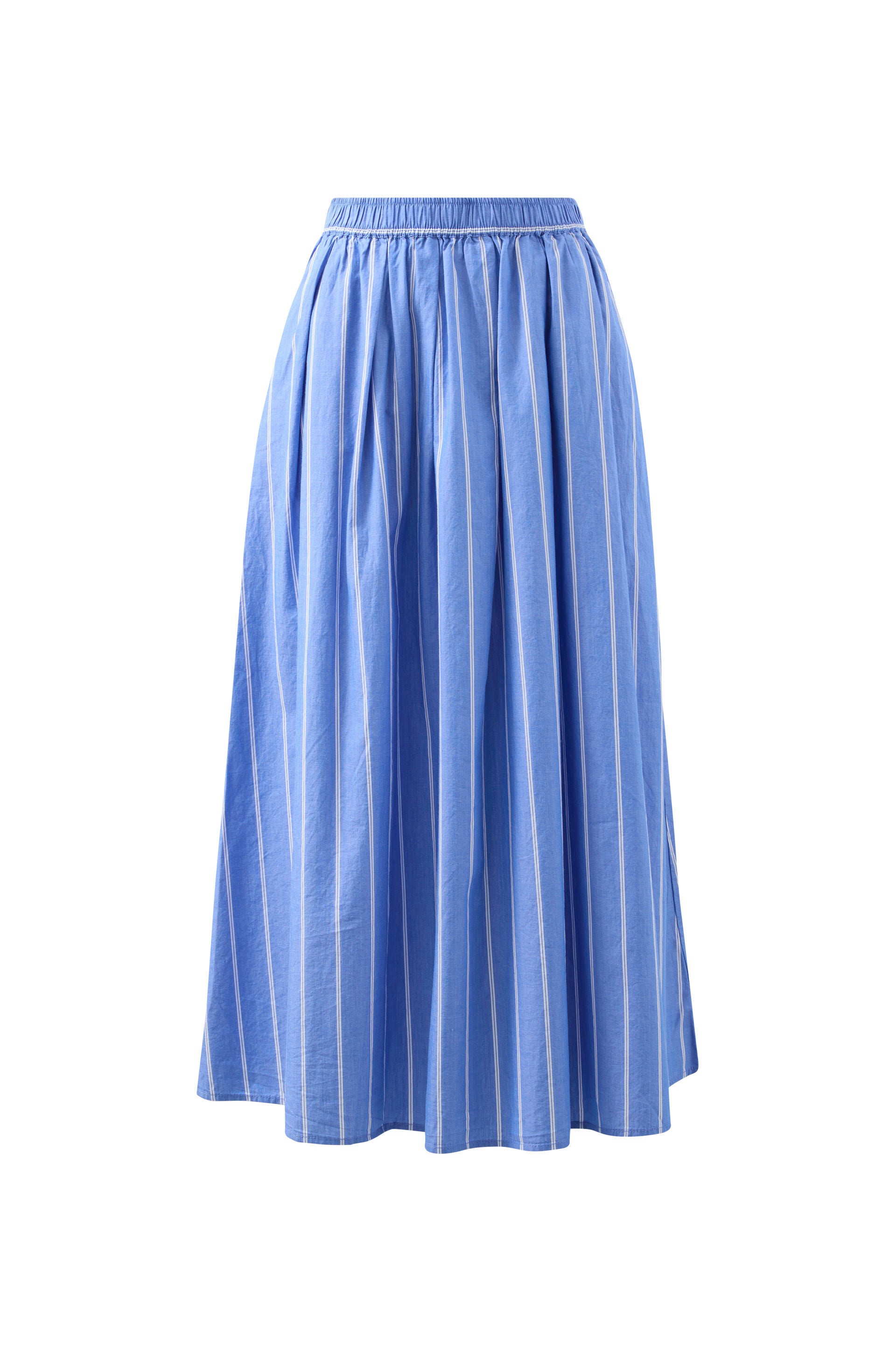 Florence Maxi Skirt Blue-White Stripe