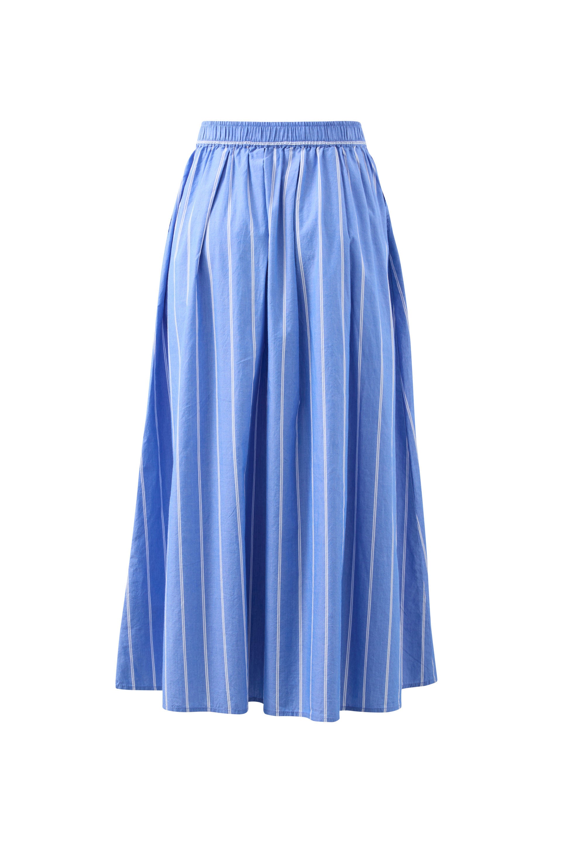 Florence Maxi Skirt Blue-White Stripe