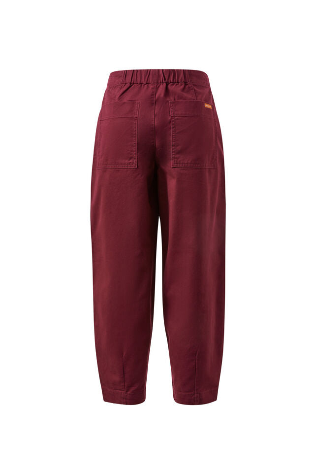 Weekender Pants Burgandy