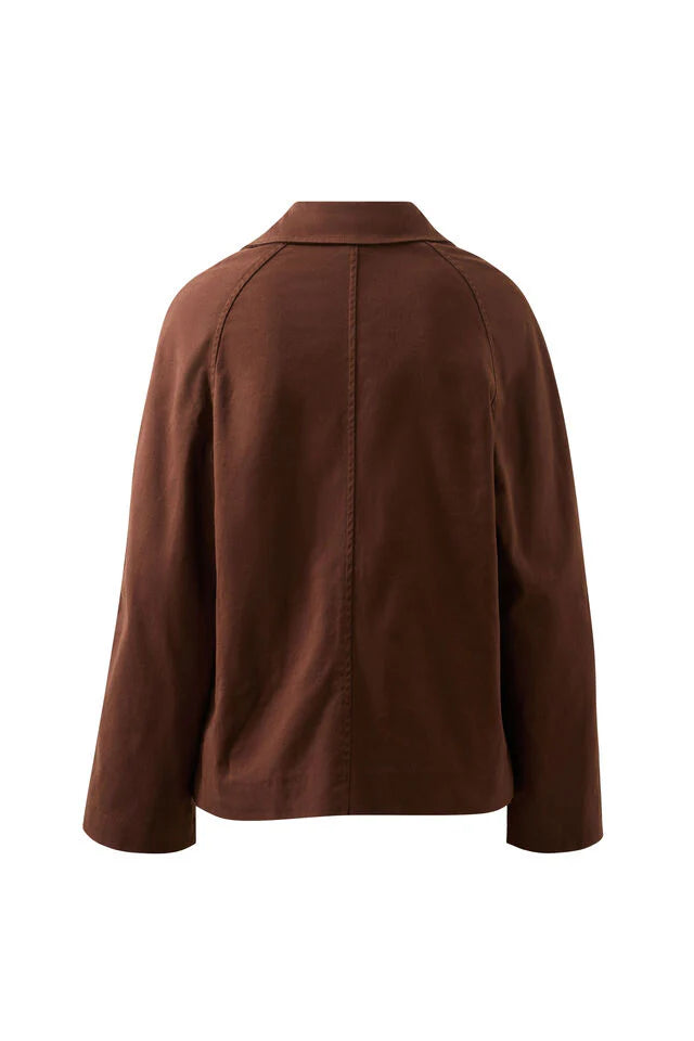 Pia Coat Chocolate