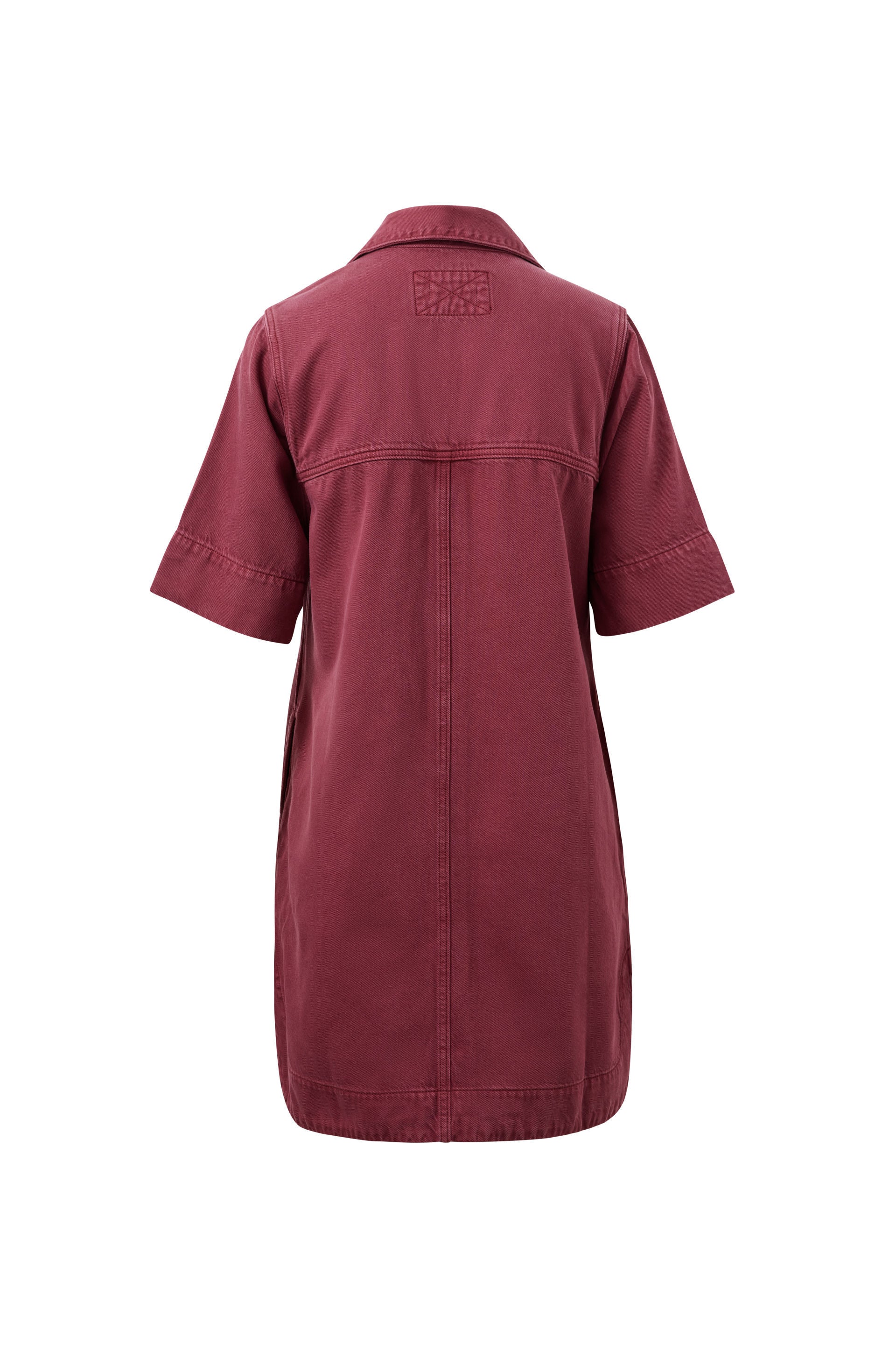 Bonnie Relaxed Shirtdress Mulberry