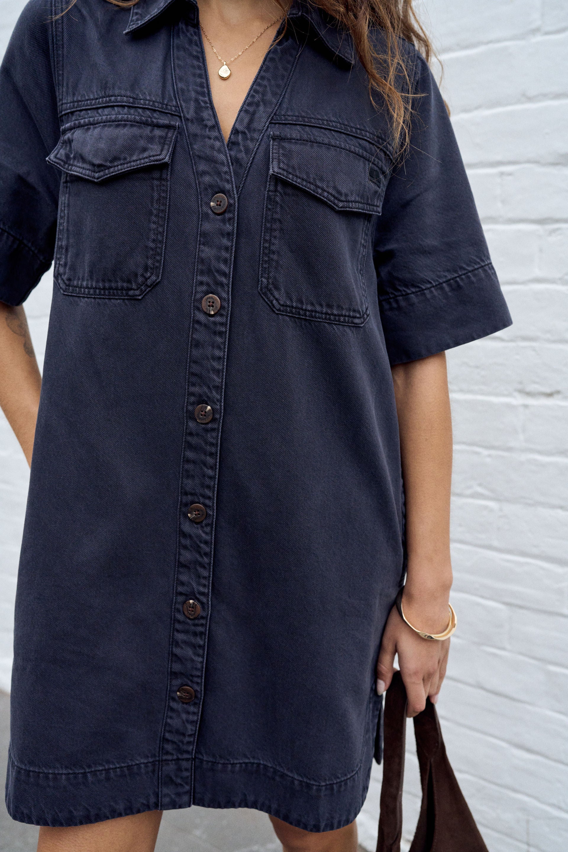 Bonnie Relaxed Shirt Dress