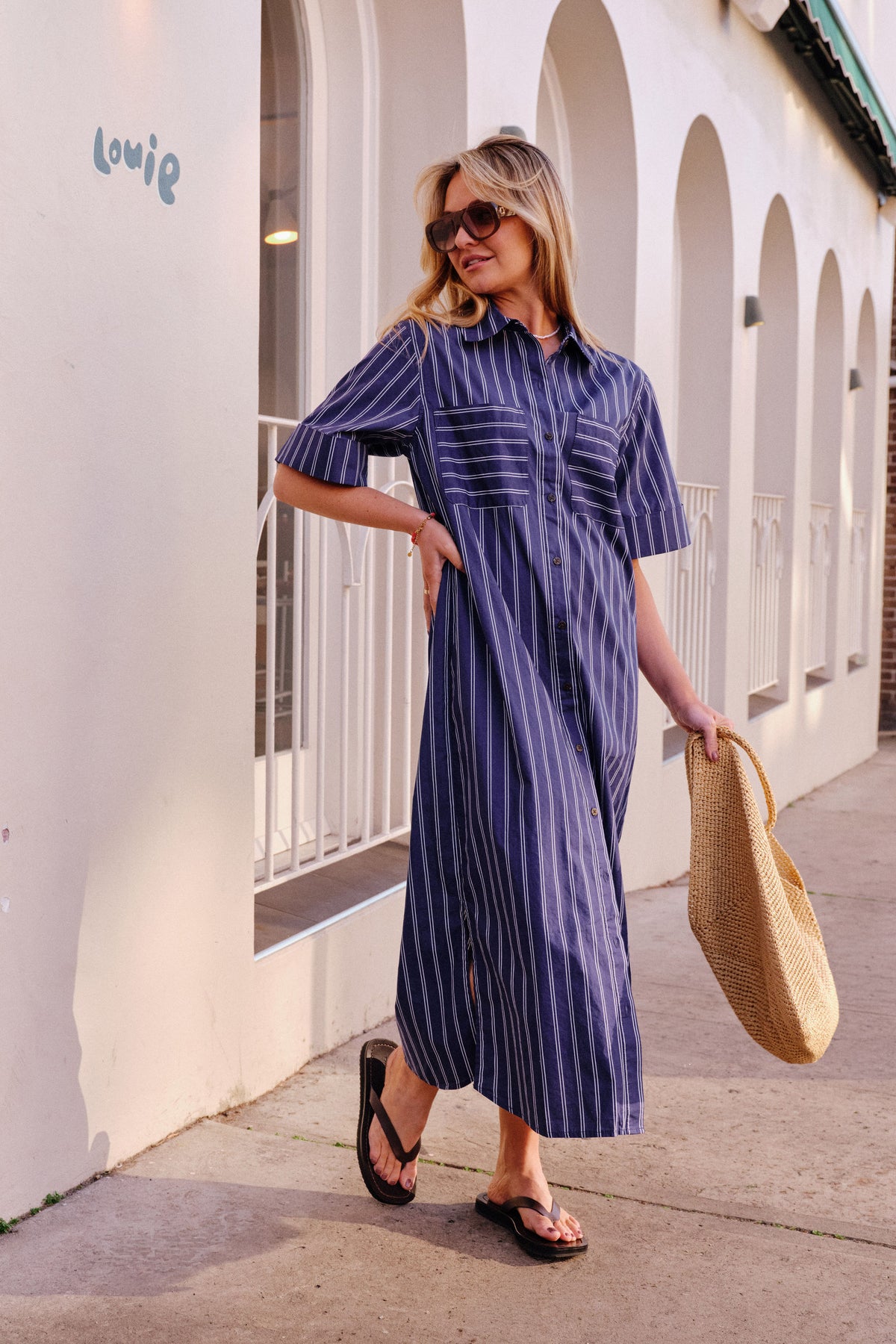 Samara Midi Shirt Dress
