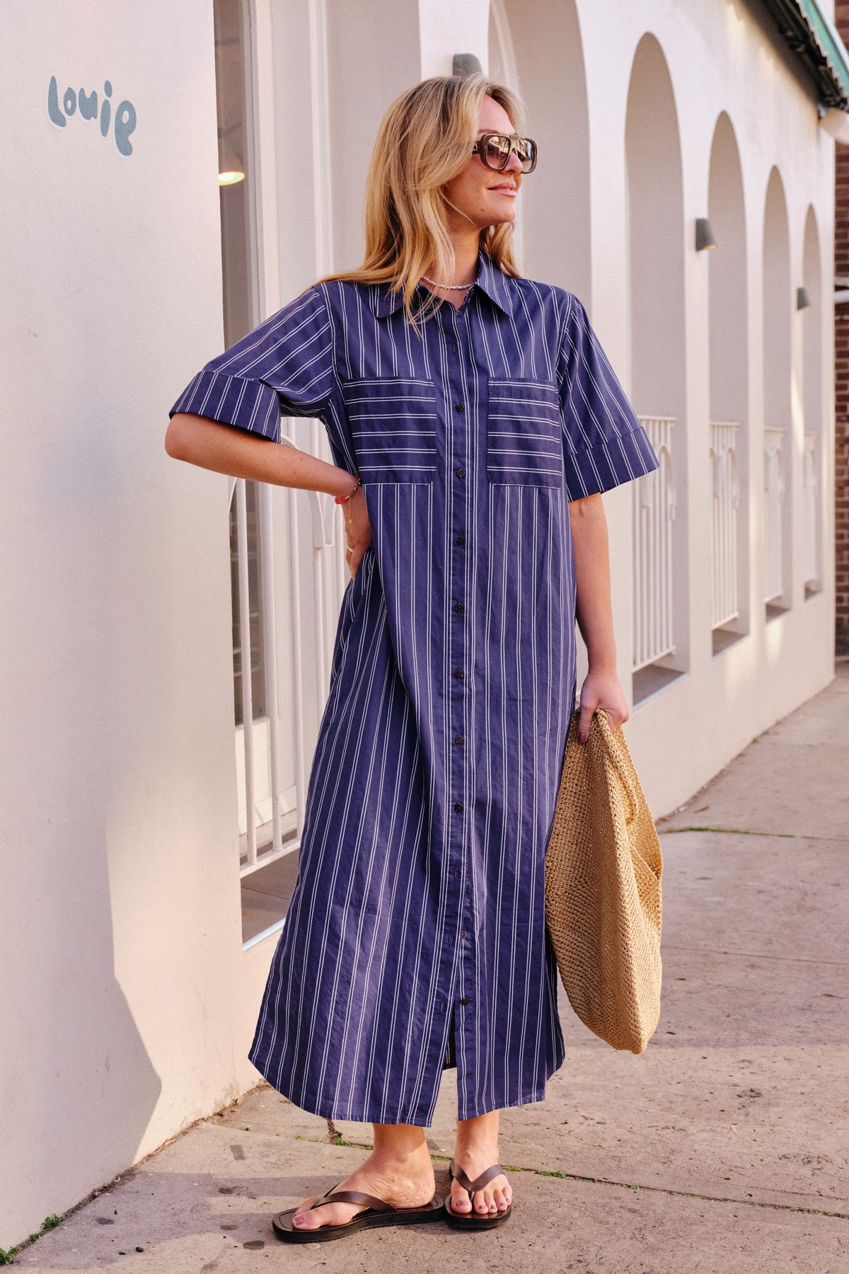 Samara Midi Shirt Dress
