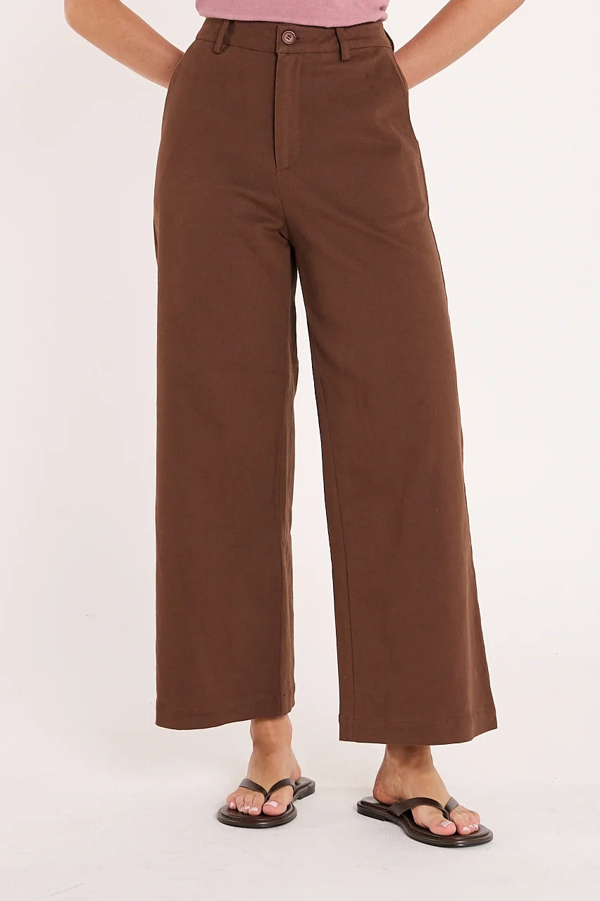Darcy Pant Chocolate
