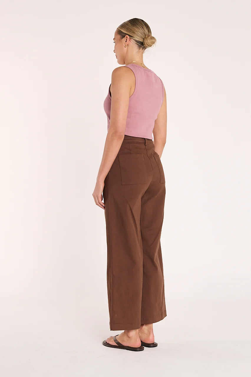 Darcy Pant Chocolate