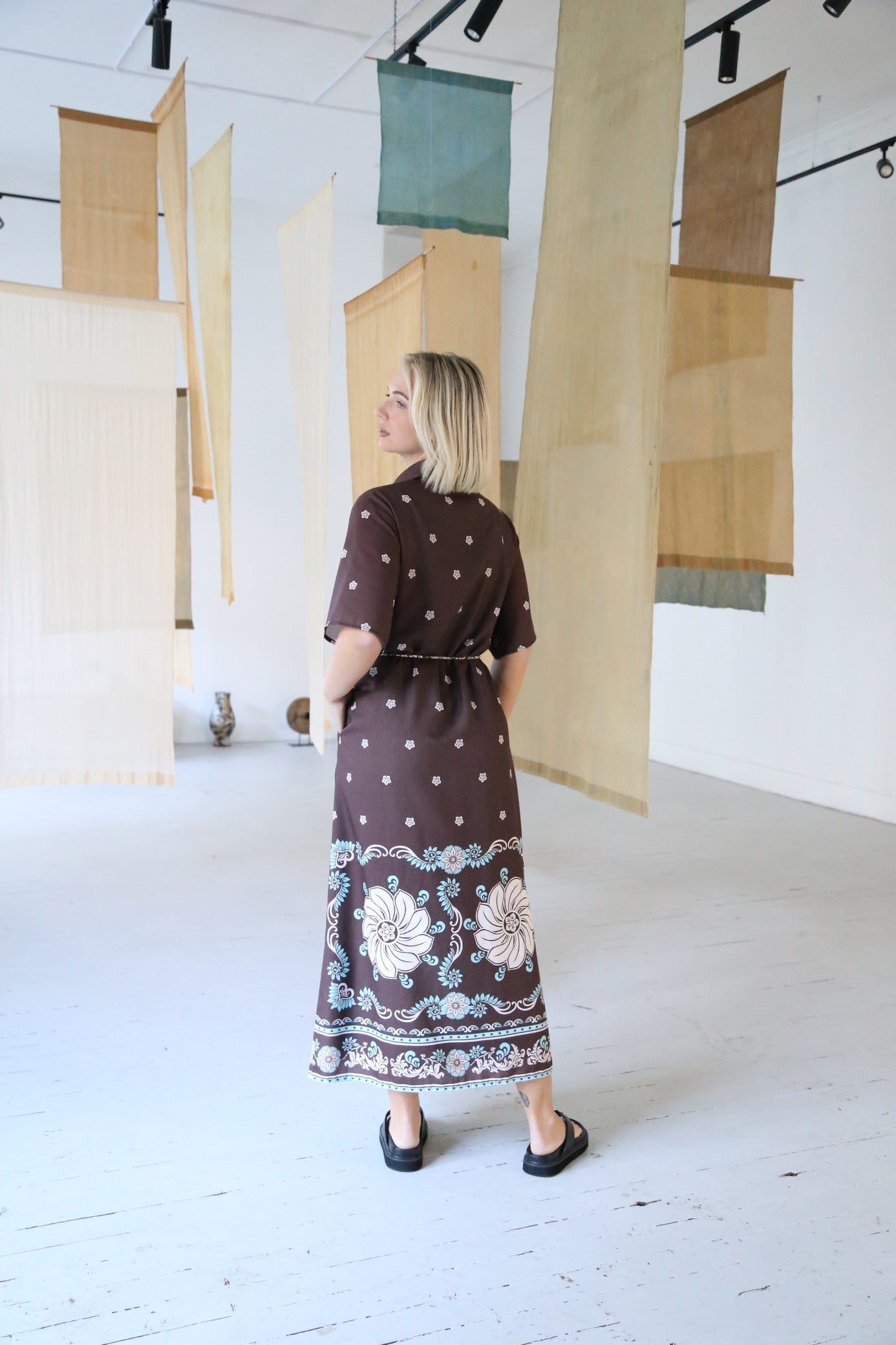 Elenor Dress Chocolate