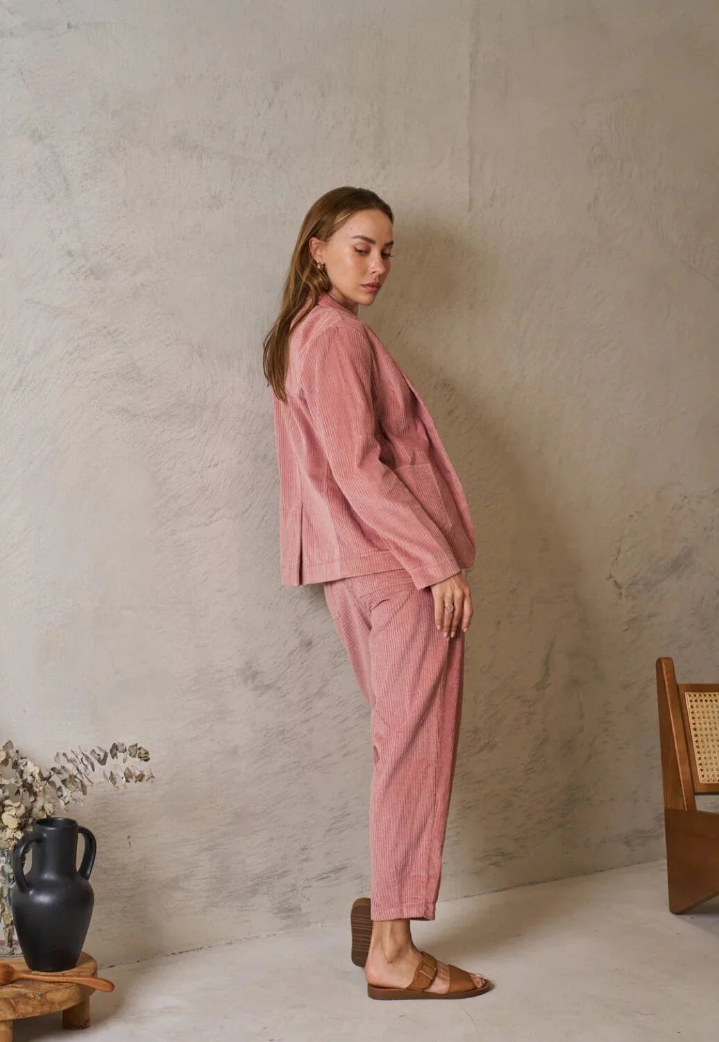 Pink Cord Jacket