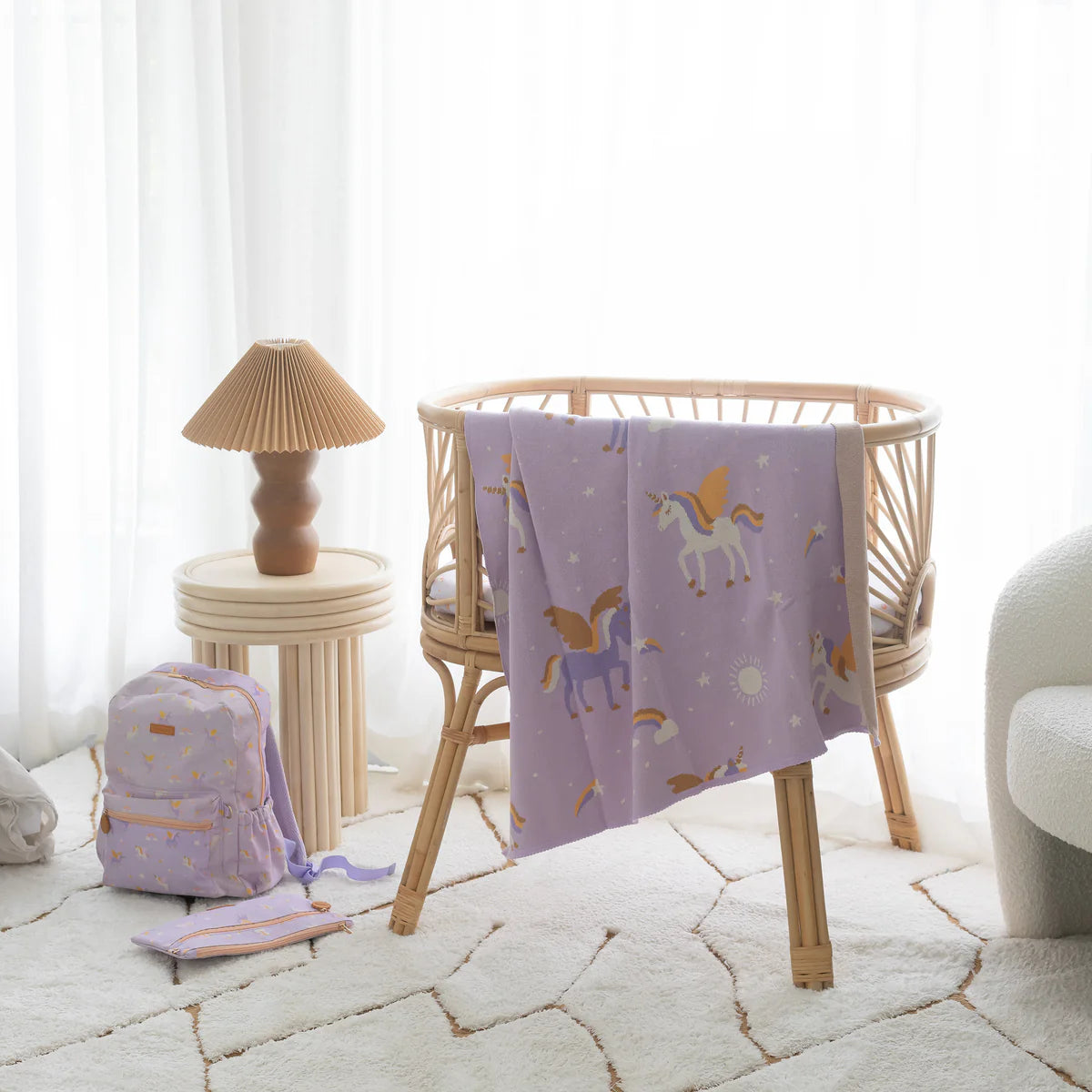 Fox and Fallow Blanket