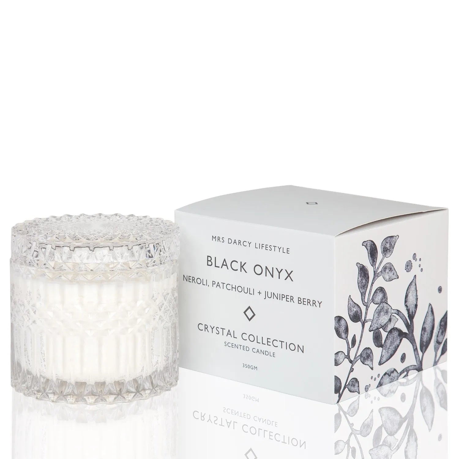Mrs Darcy Large Crystal Candle