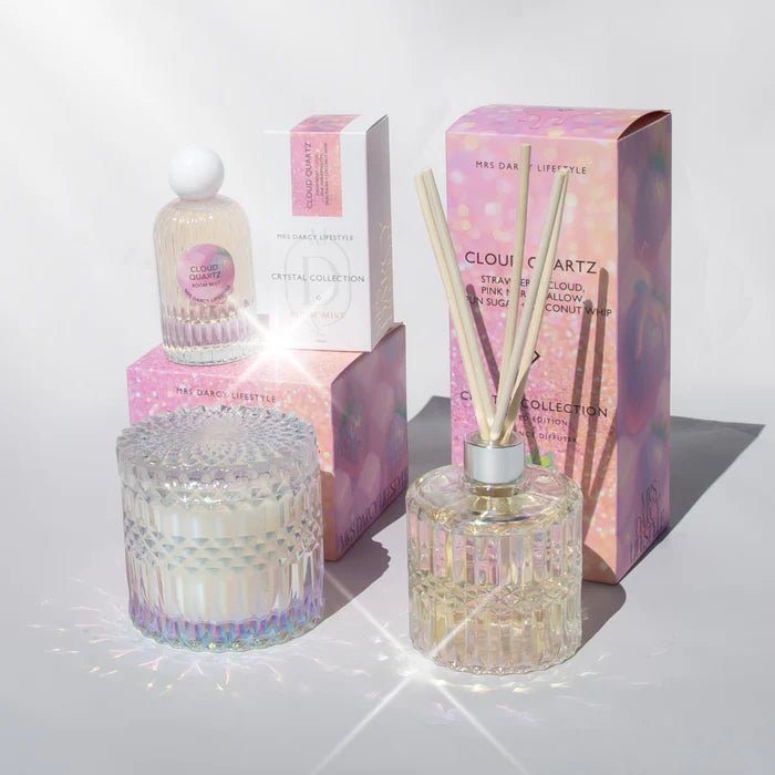 Mrs Darcy Large Crystal Candle