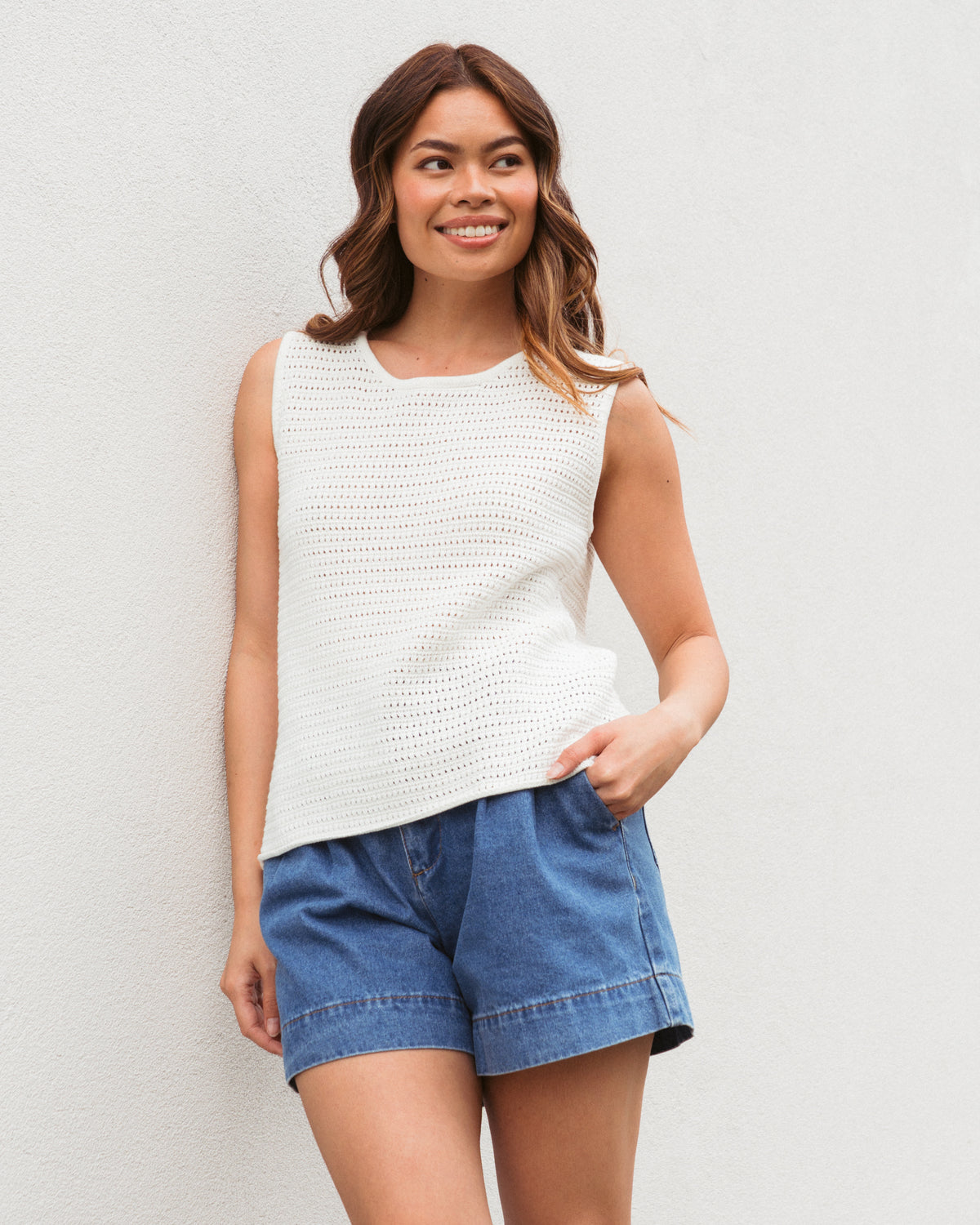 Cotton Knit Tank