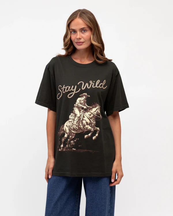 Stay wild tee