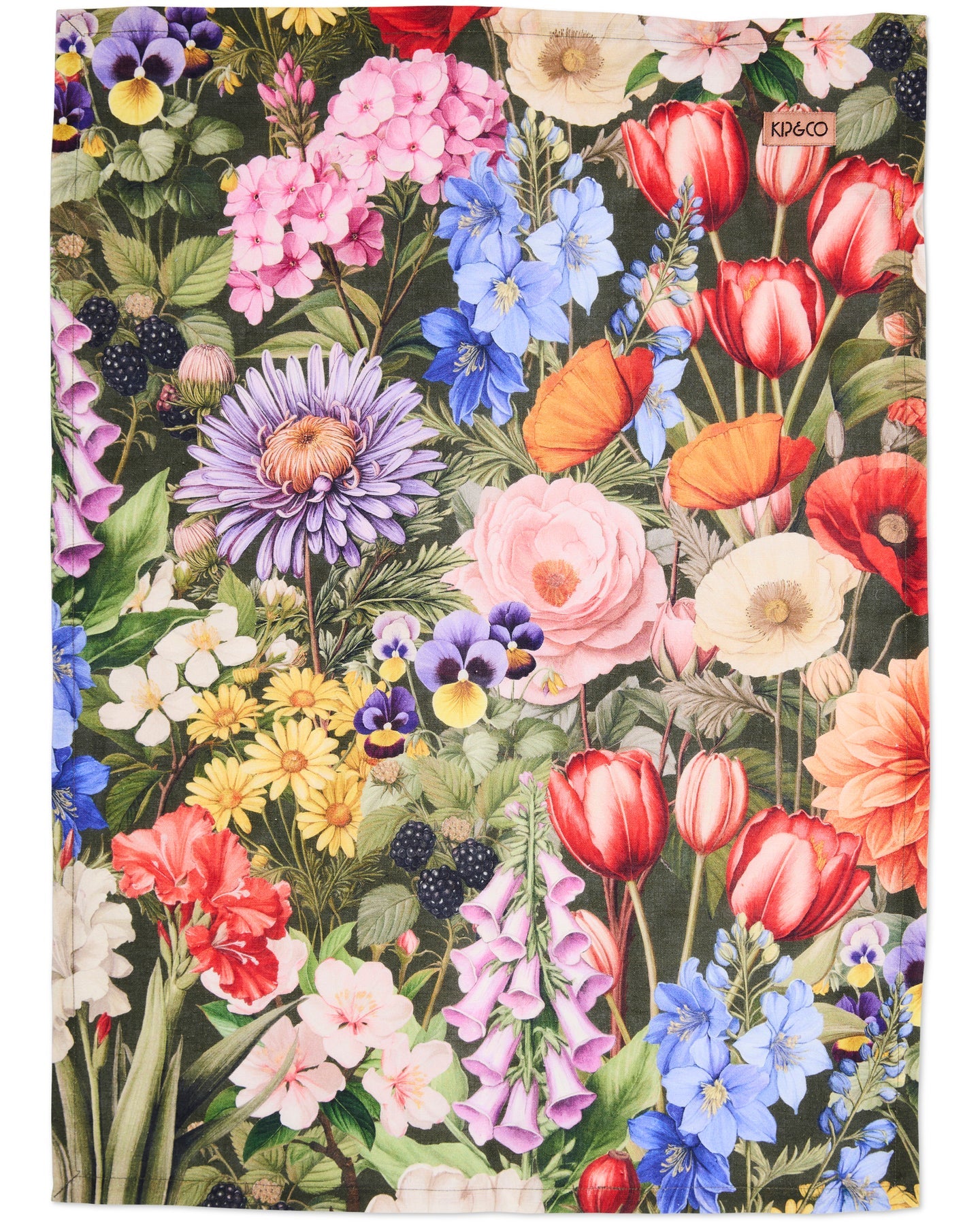Cottage Garden Tea Towel