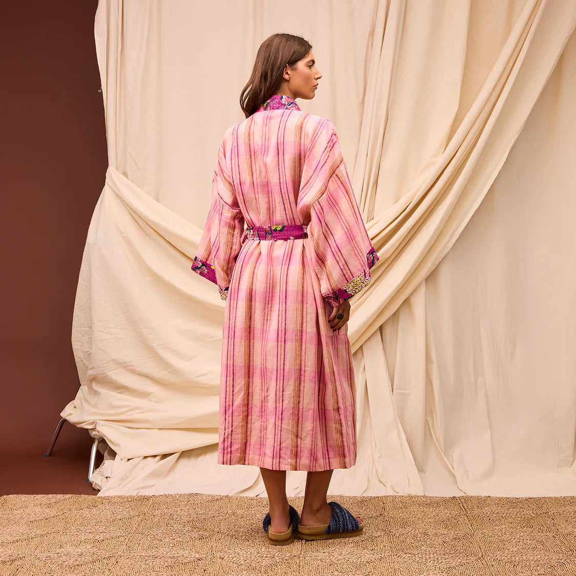 Nicolette Linen Robe