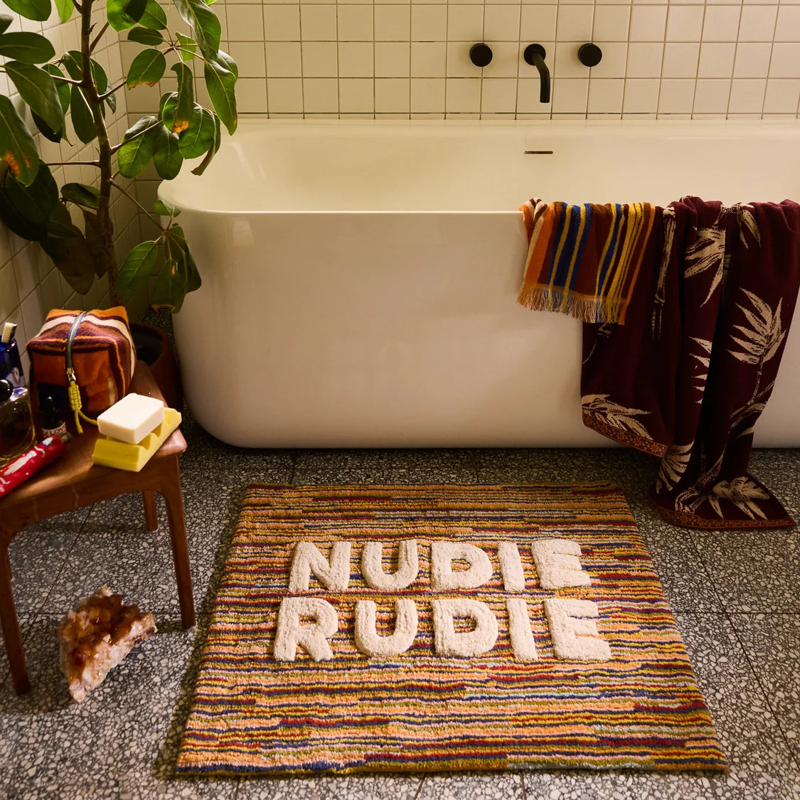 Tula Nudie Rudie Bathmat