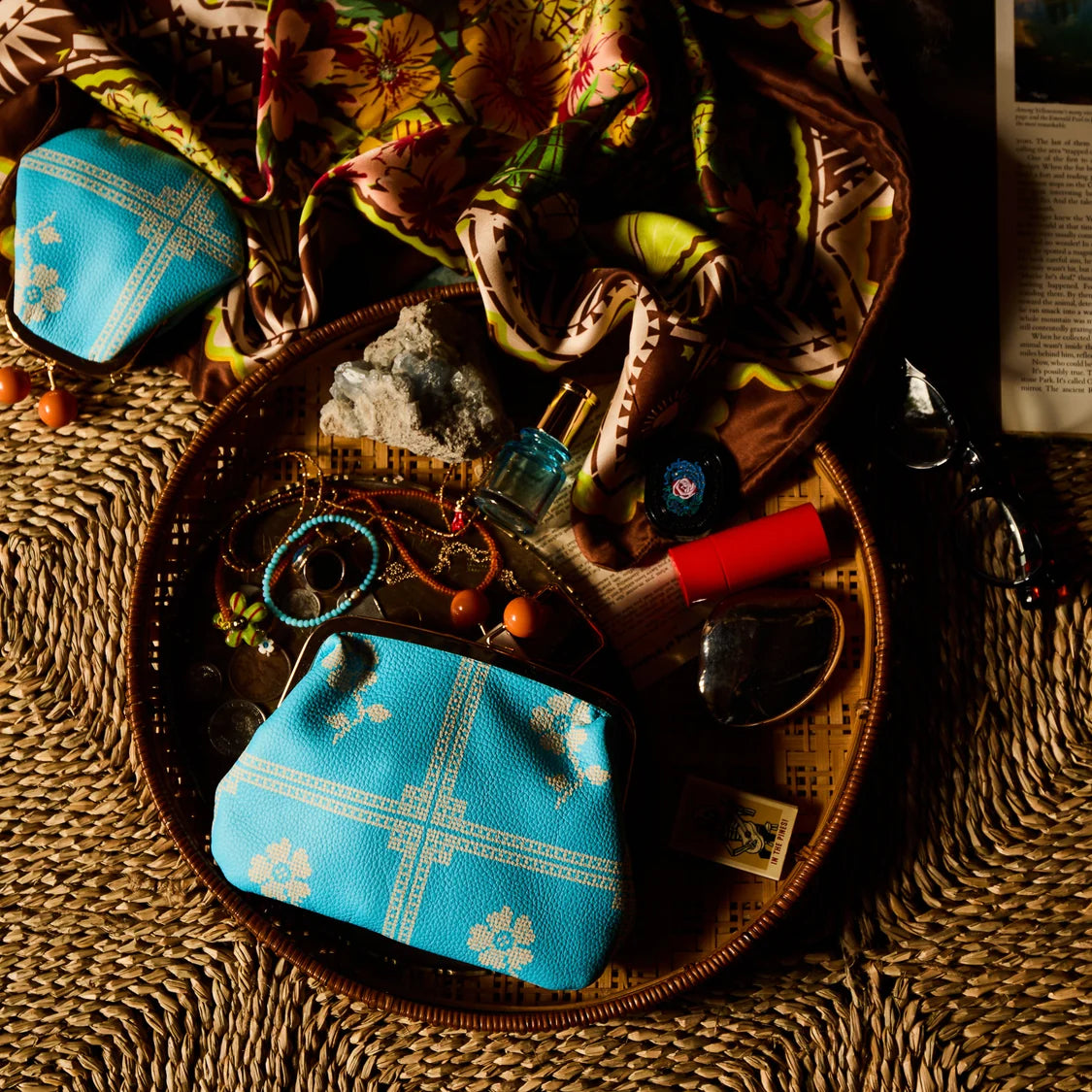 Bonny Large Purse Turquroise